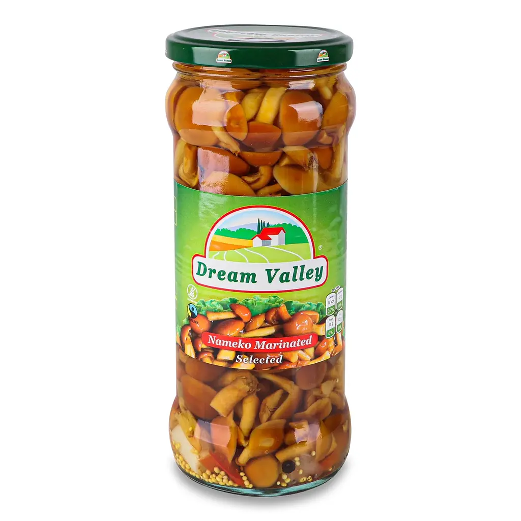 Гриби опеньки Dream Valley Nameko Selected Marinated мариновані 580 мл