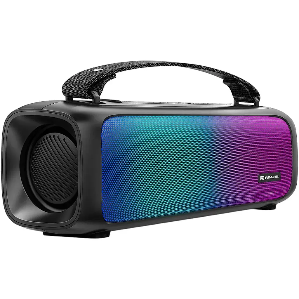 Портативная акустика REAL-EL X-717 Black (EL121600021) [134892] - фото 8
