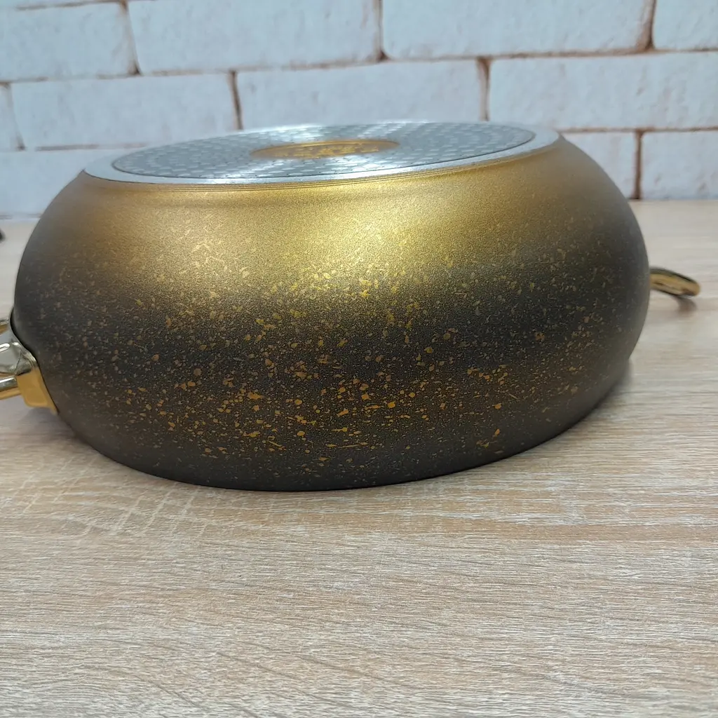 Каструля OMS 3141-IND-20-2,5 л-Gold 20 см 2.5 л золотиста - фото 4