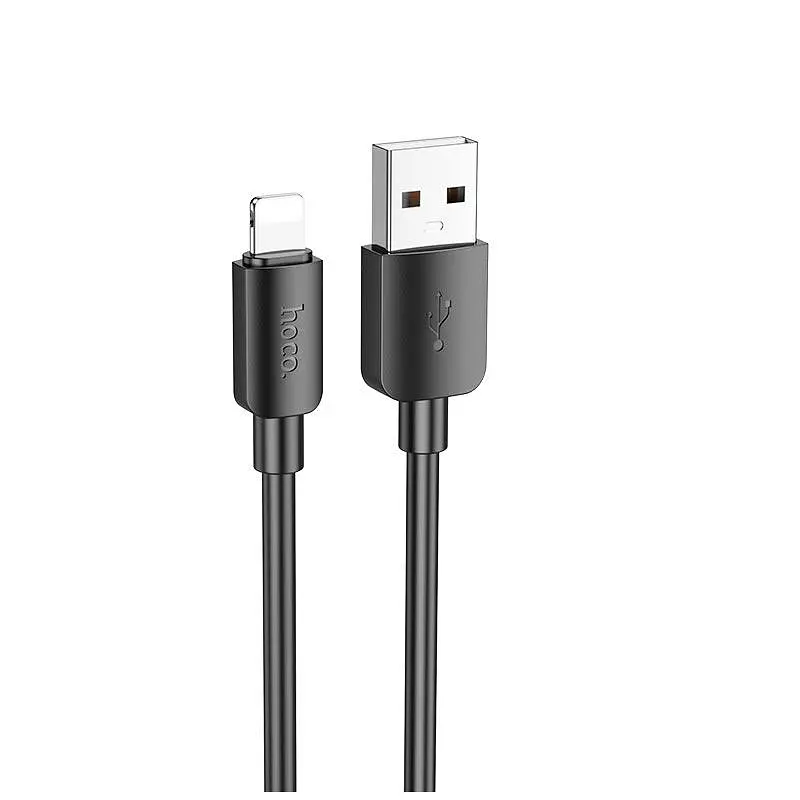 Кабель Hoco Lightning Hyper charging data cable X96 1 м 2.4A - фото 2