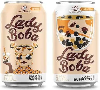 Напій Lady Boba Classic Bubble Tea 315 мл
