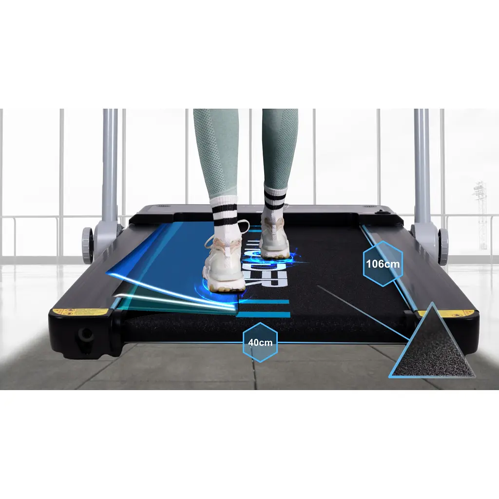 Беговая дорожка THUNDER Impact Silver - фото 2