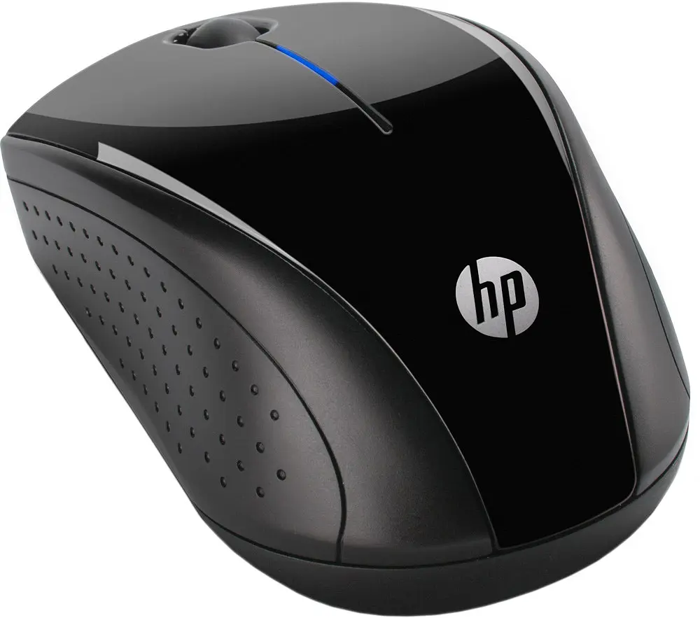 Мишка бездротова HP 220, 3 кн., 1600 dpi, чорна - фото 2