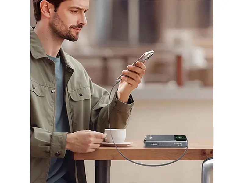 Зовнішній акумулятор (Power Bank) Dudao K31 Pro 20000 mAh 45W Gray (6977196682010) - фото 6
