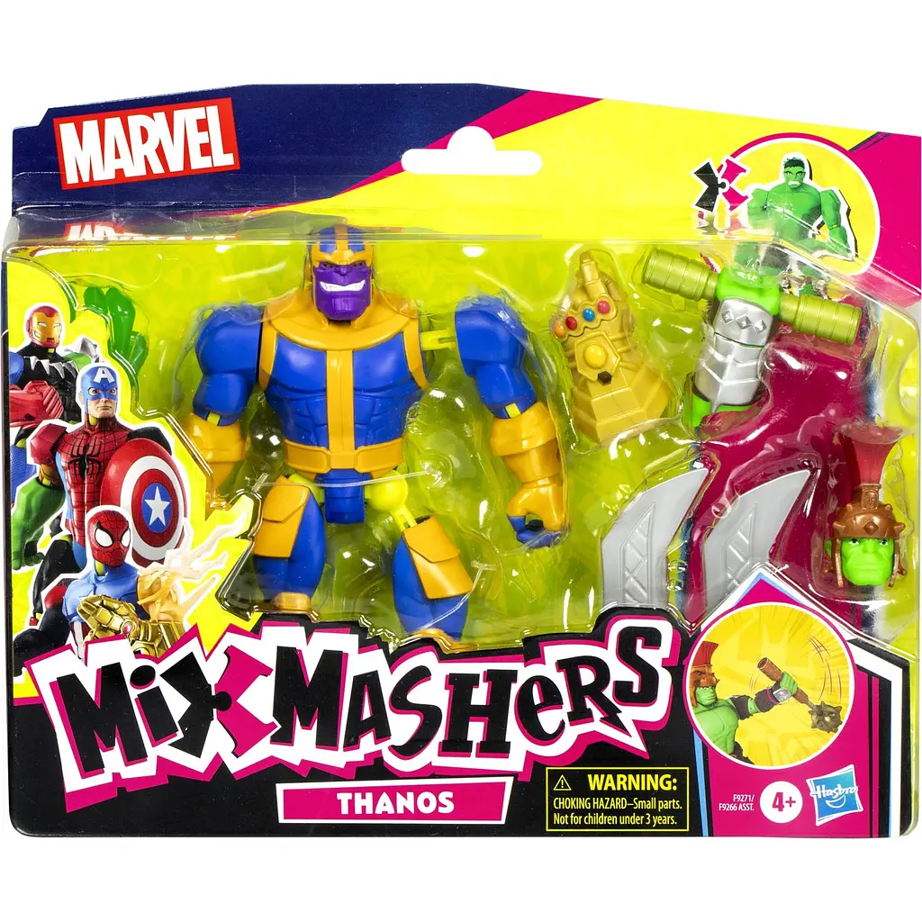 Іграшка-фігурка Hasbro Marvel MixMashers Avengers Thanos (F9266_F9271) - фото 5