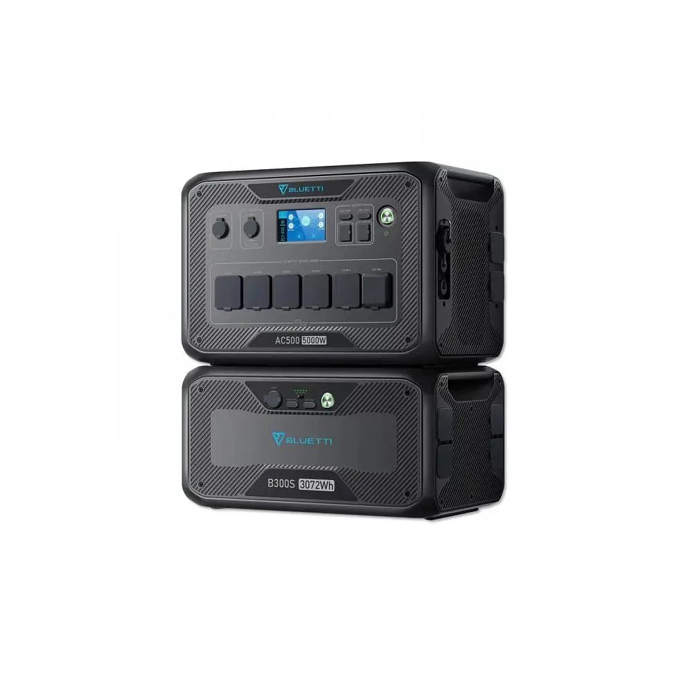 Комплект зарядної станції BLUETTI AC500 + B300S Home Battery Backup (PB931026) - фото 2