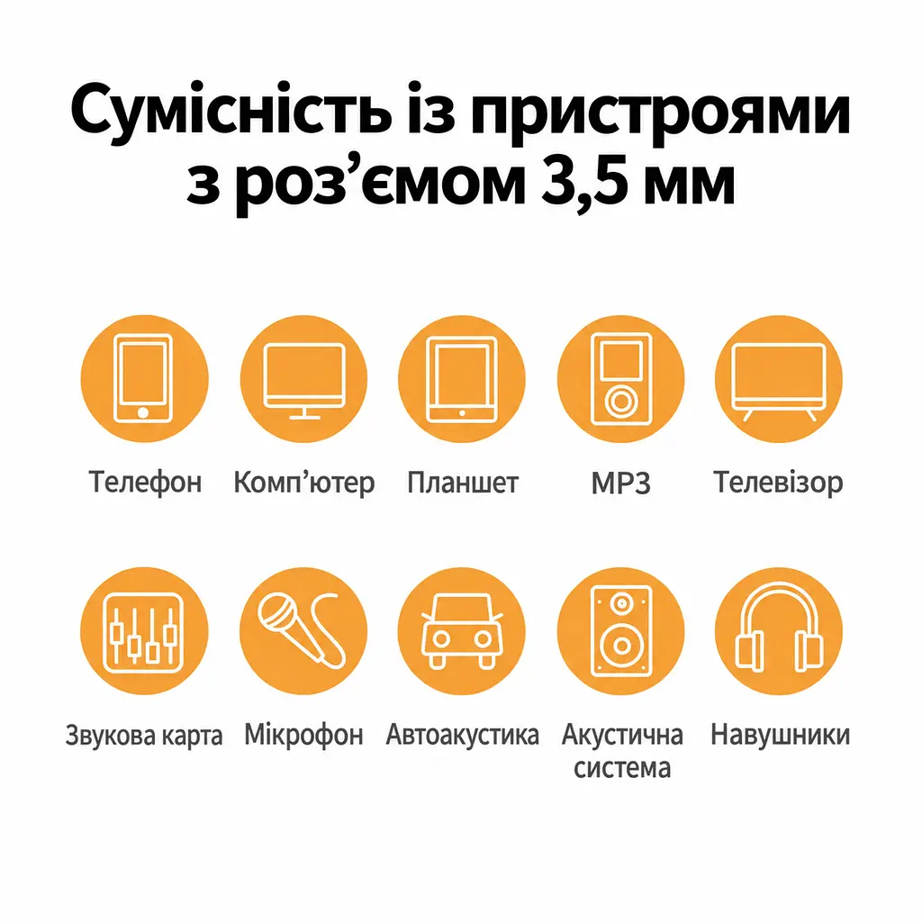 Аудіокабель UGREEN AV183 1 м для стереозвуку й мікрофона 4-контактні штекери TRRS 3,5 мм з обох боків мікрофон працює лише із сумісними TRRS-гніздами обох пристроїв подвійне екранування для смартфона звукової карти мікрофона прямих трансляцій і заміни знімного кабелю сумісної гарнітури тонкі штекери для підключення без зняття тонкого чохла нейлонове обплетення чорний зі сріблясто-синіми корпусами штекерів і золотистими контактами (10648) - фото 9