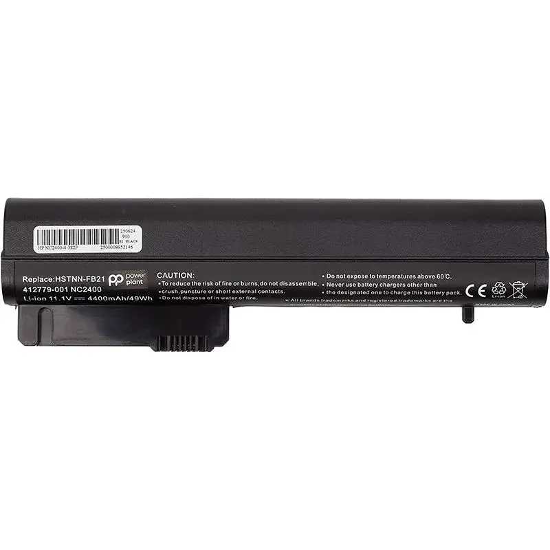 Акумулятор PowerPlant для ноутбуків HP EliteBook 2530p (HSTNN-FB21) 11.1V 4400mAh (NB460380) - фото 2
