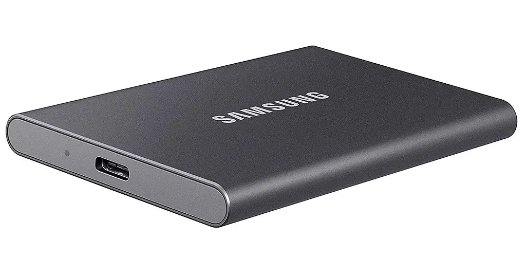 Накопичувач зовнішній SSD 4TB Samsung T7 Titan Gray (MU-PC4T0T/WW) - фото 5