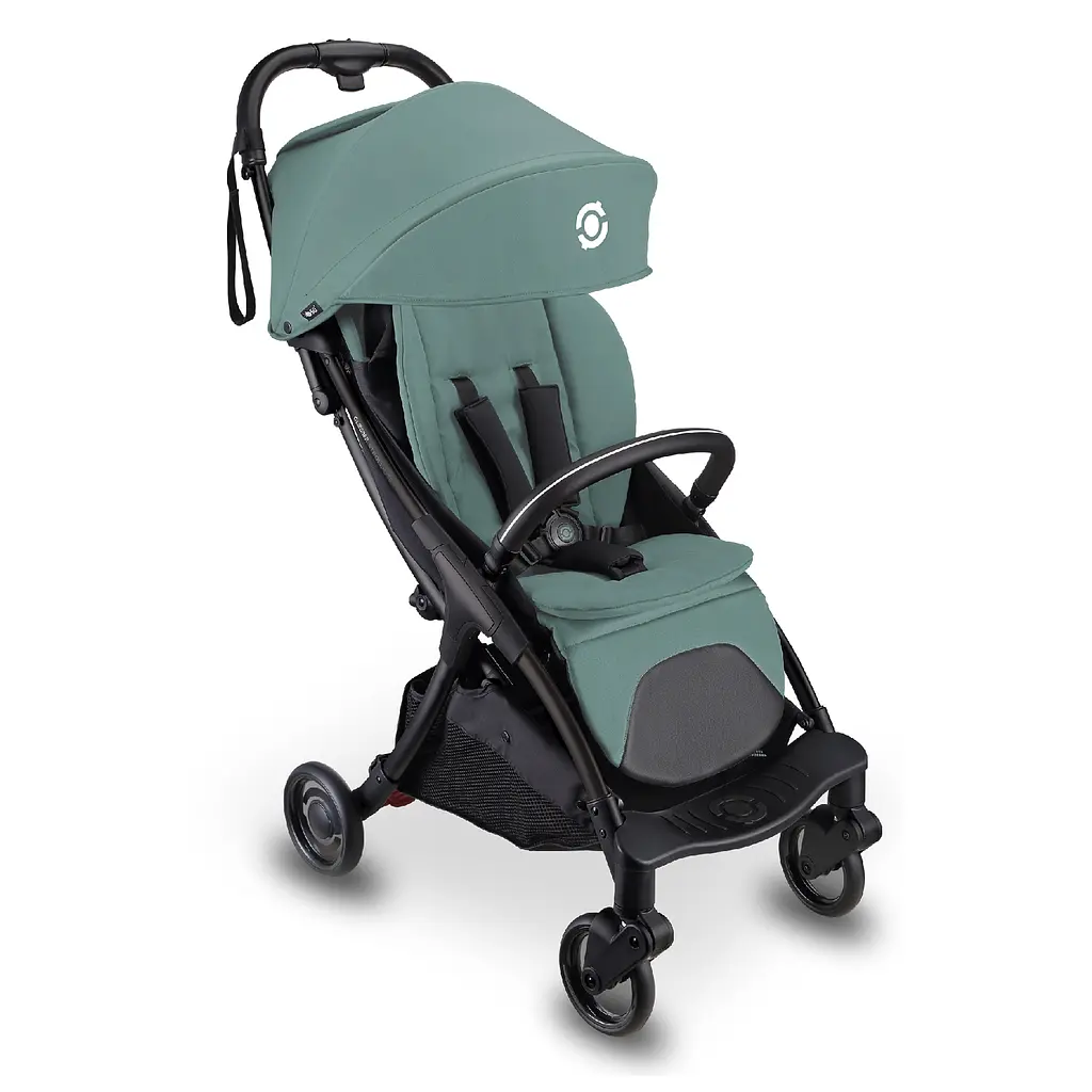 Коляска прогулянкова Globber Stroll.Lite бірюзово-сіра (925-105) - фото 2