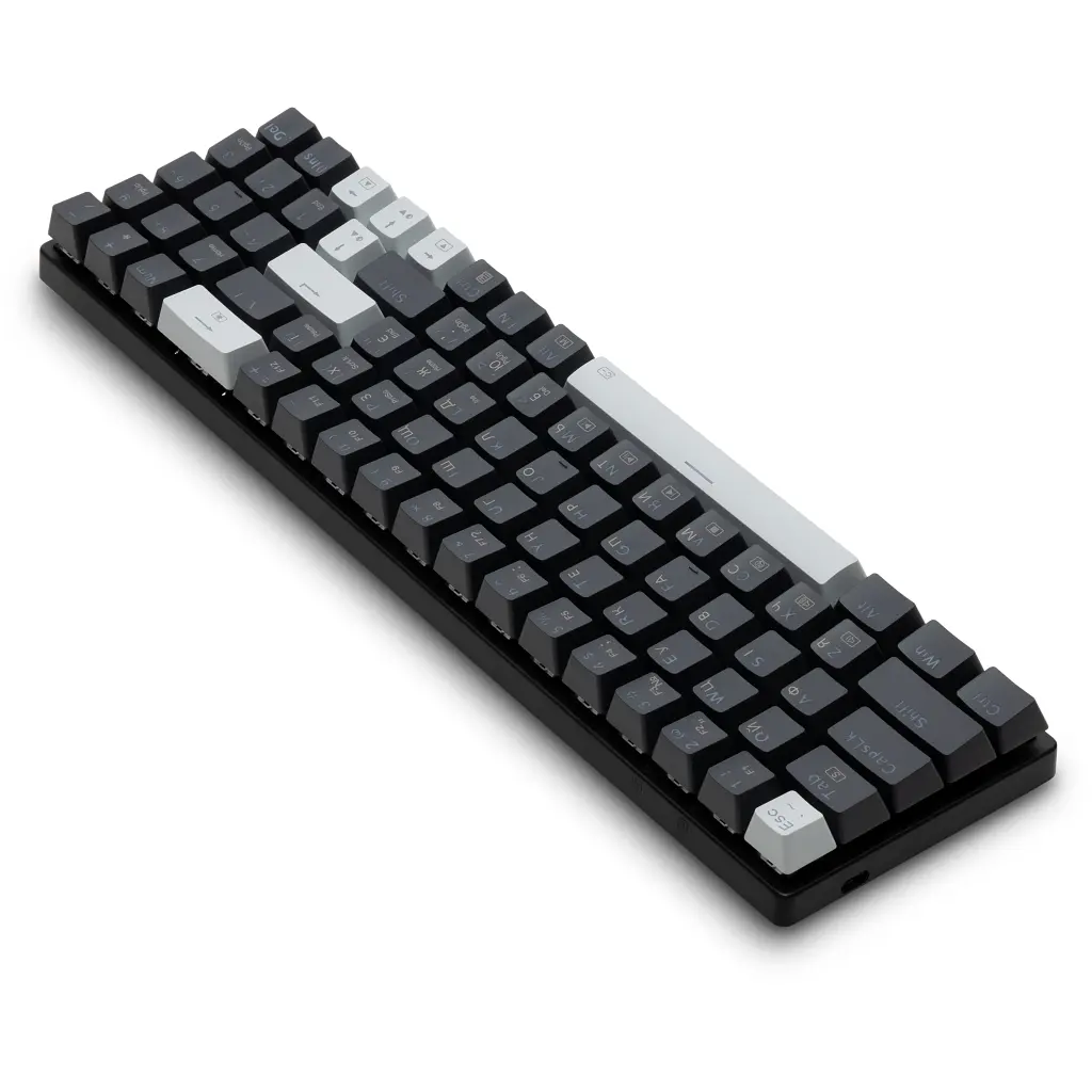 Клавіатура Thunderobot K78B RGB Brown Switch USB UA Black (6932066308681) - фото 7