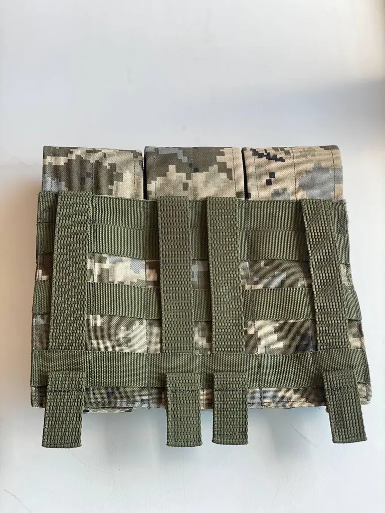 Підсумок потрійний для магазинів АК закритий з MOLLE(Піксель) - фото 2