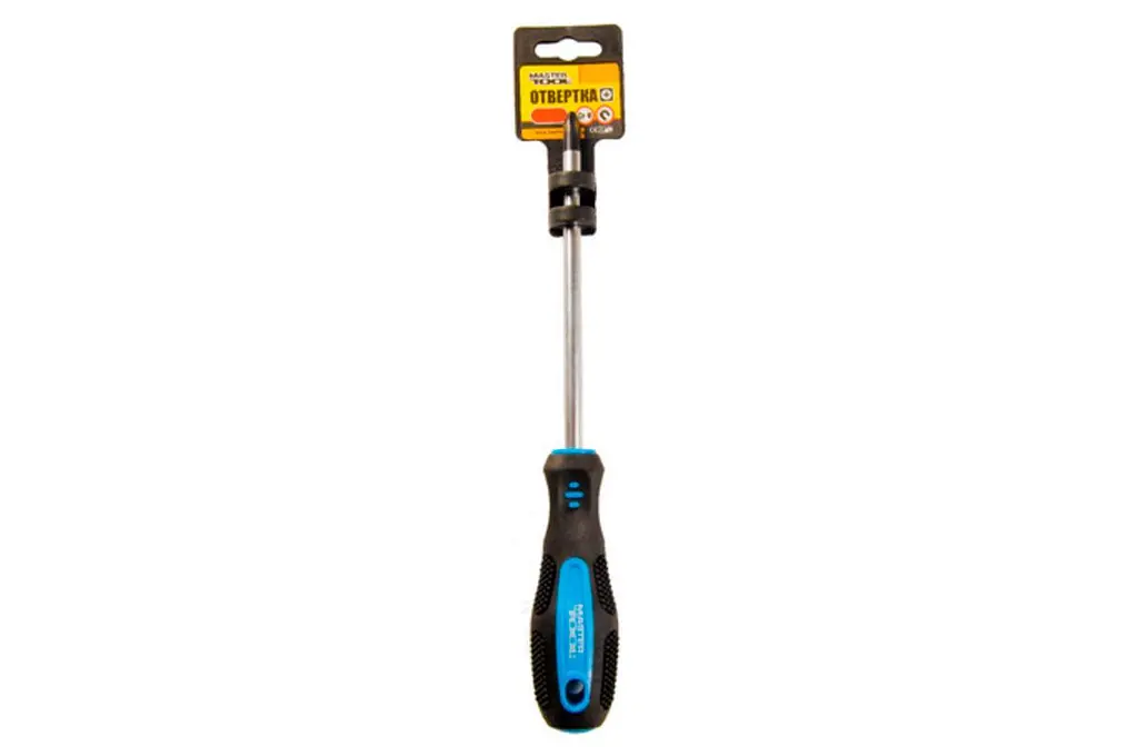Отвертка крестообразная крестовая Mastertool PH2 x 125 мм 48-5212 - фото 2