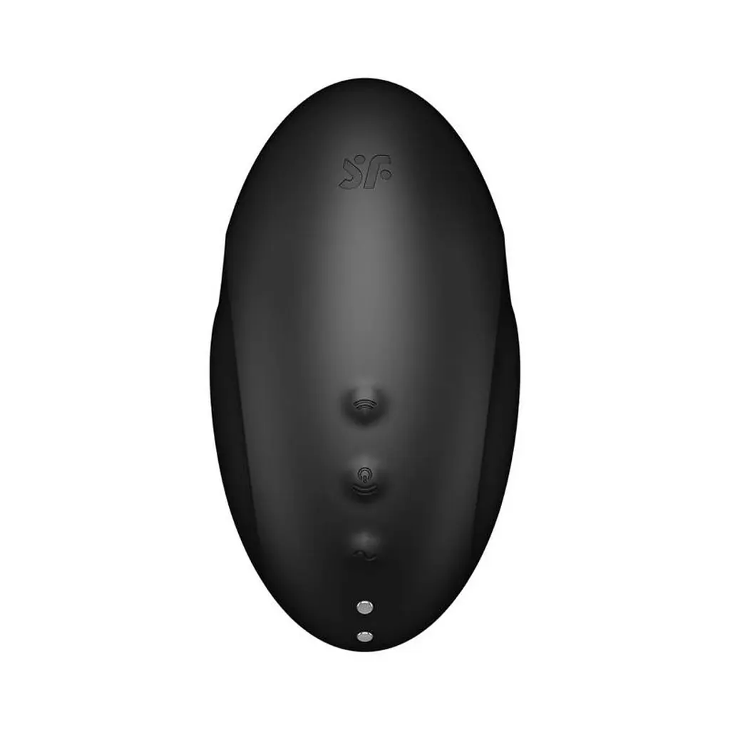 Вакуумний стимулятор клітора з вібрацією Satisfyer Vulva Lover 3 чорний - фото 4