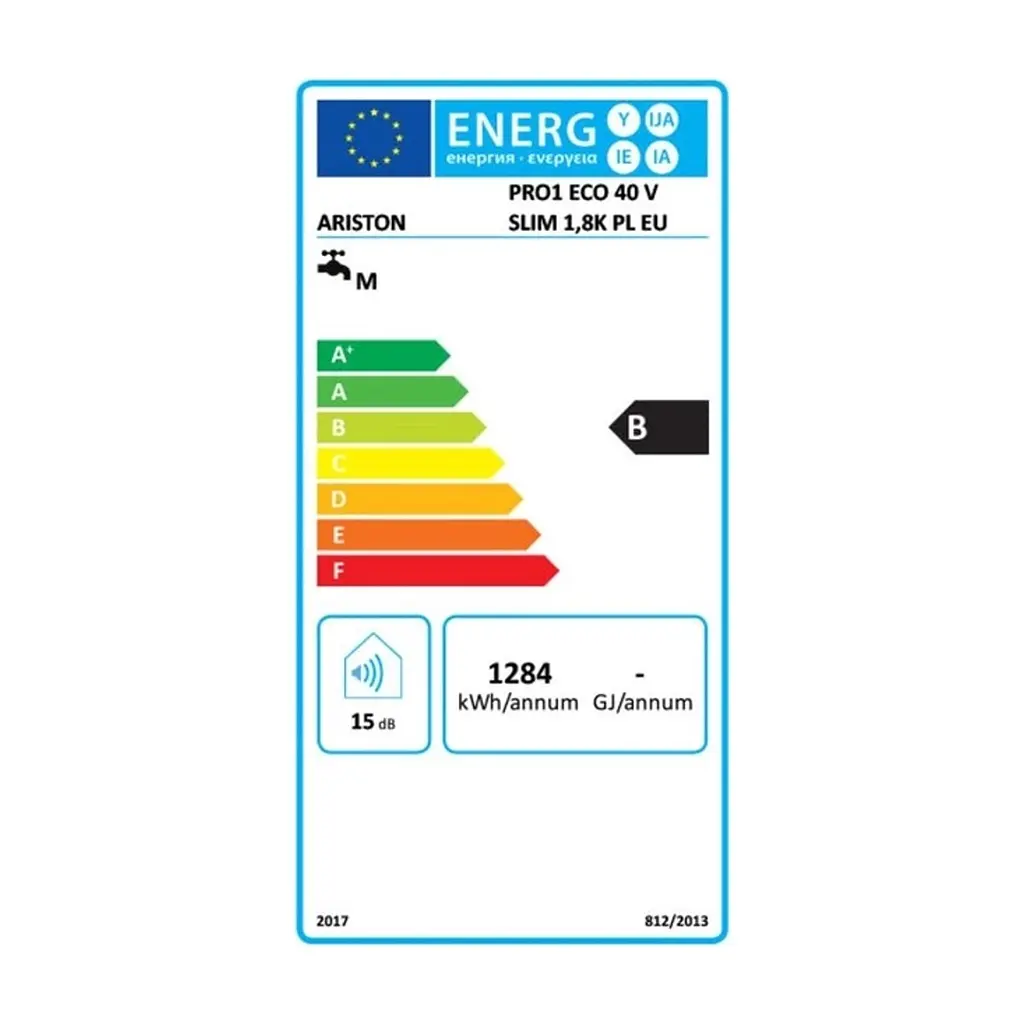 Бойлер Ariston PRO1 ECO 40 V SLIM (3626459) - фото 5