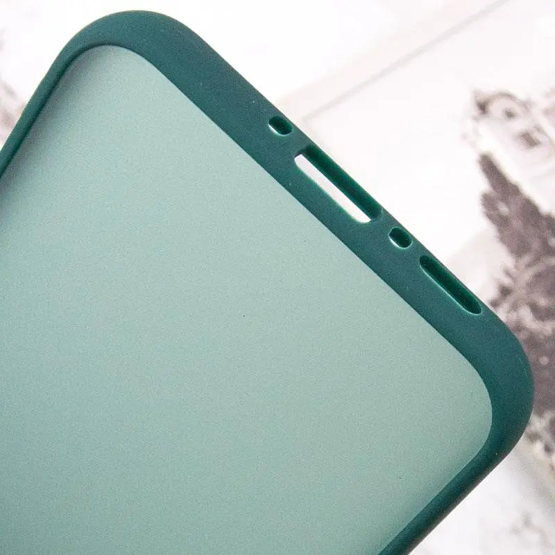 Чохол TPU+PC Lyon Frosted для Samsung Galaxy S25 Ultra Green - фото 6