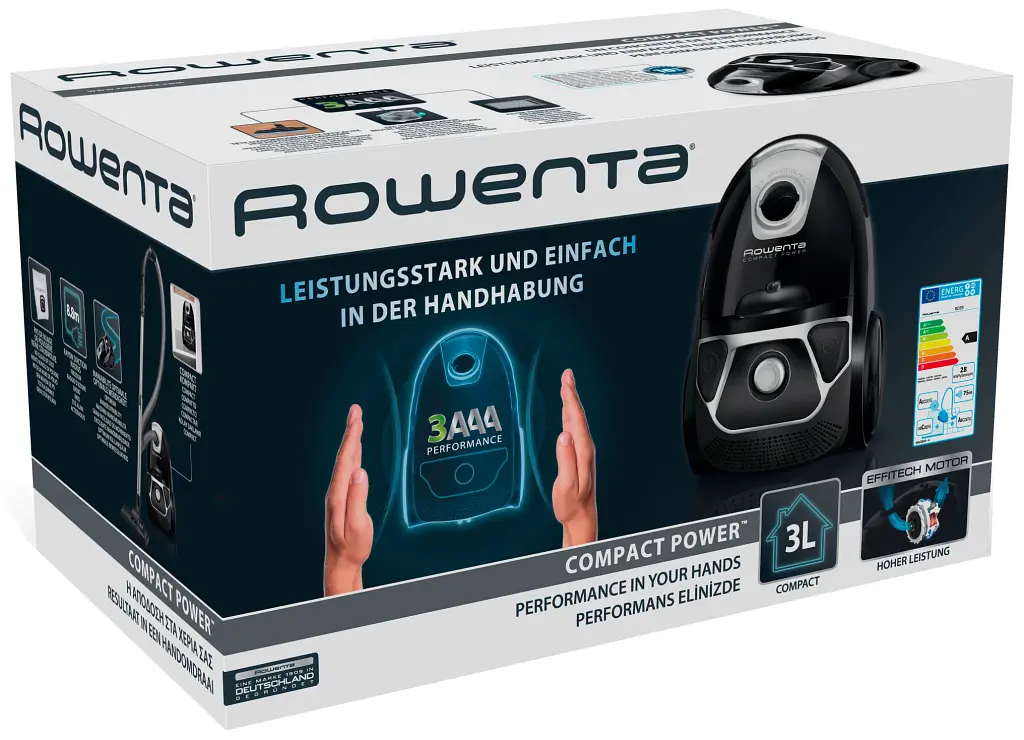 Пылесос Rowenta RO3985EA Compact Power Animal Care - фото 3