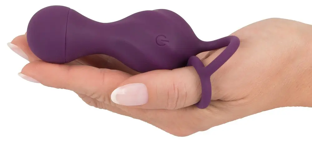 Вагінальні кульки Sweet Smile Remote Controlled, 17 см, фіолетовий - фото 4