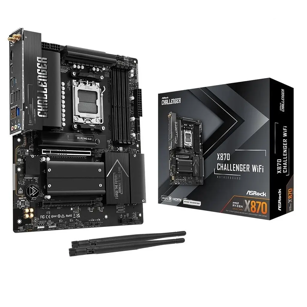 Материнська плата ASRock X870 Challenger WiFi Socket AM5 - фото 7