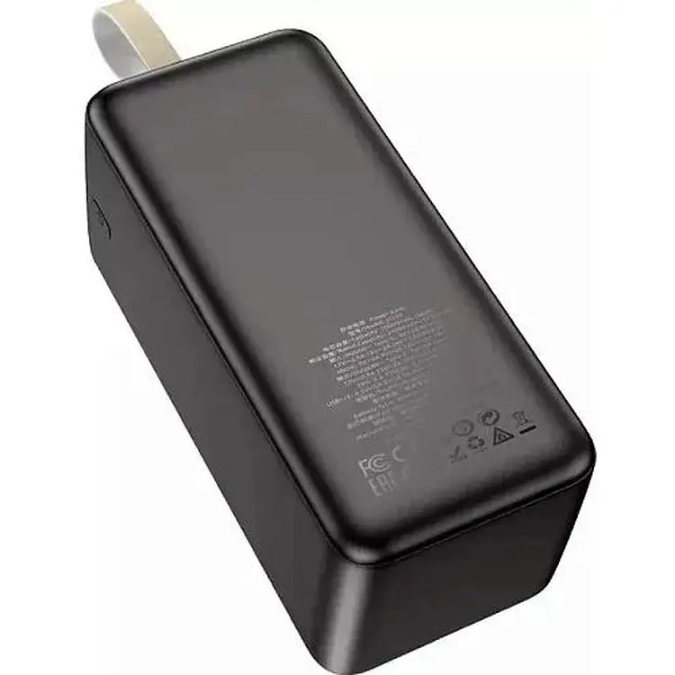 Портативна батарея Hoco J111D Smart Charge PD30W 50000 mAh Black - фото 3