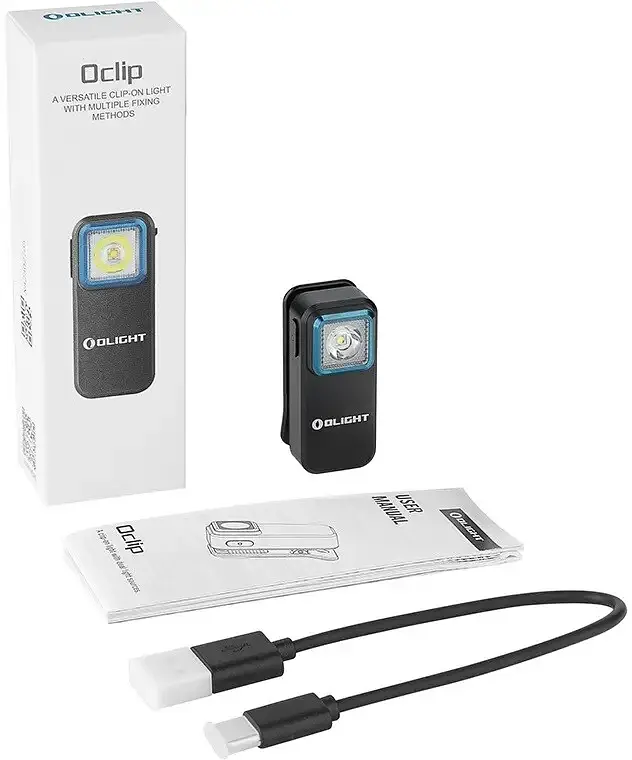 Фонарь Olight Oclip Black - фото 11