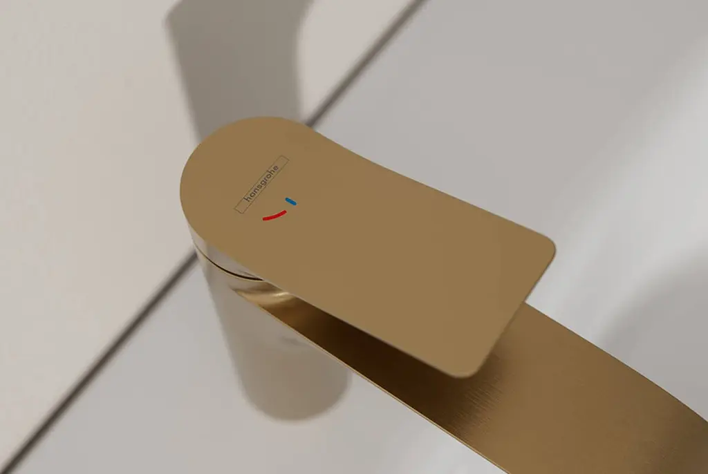 Змішувач для умивальника Hansgrohe Vivenis CoolStart з донним клапаномushed bronze 75044140 - фото 2