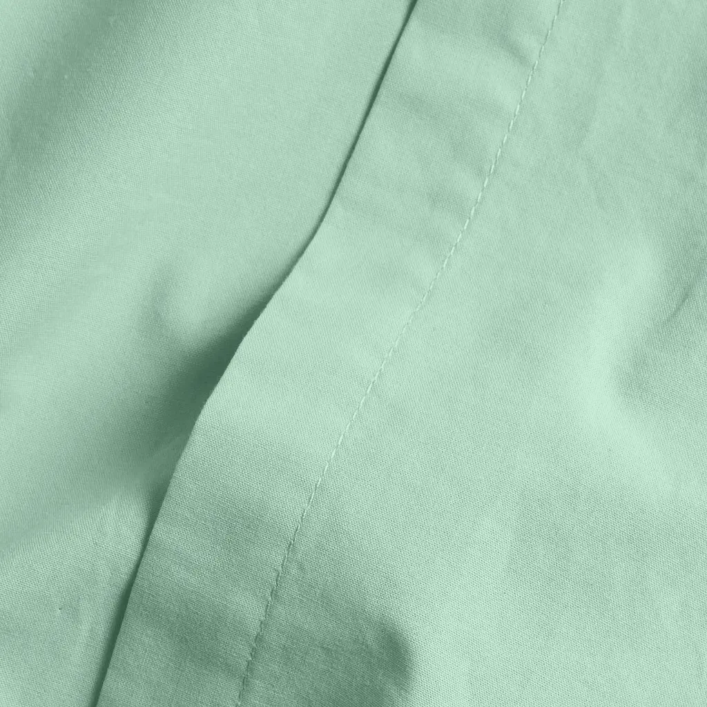 Простирадло на резинці з вареної бавовни Cosas Pistachio 160х200х25 см (85WashedCottonPistachio_160x200x25) - фото 4