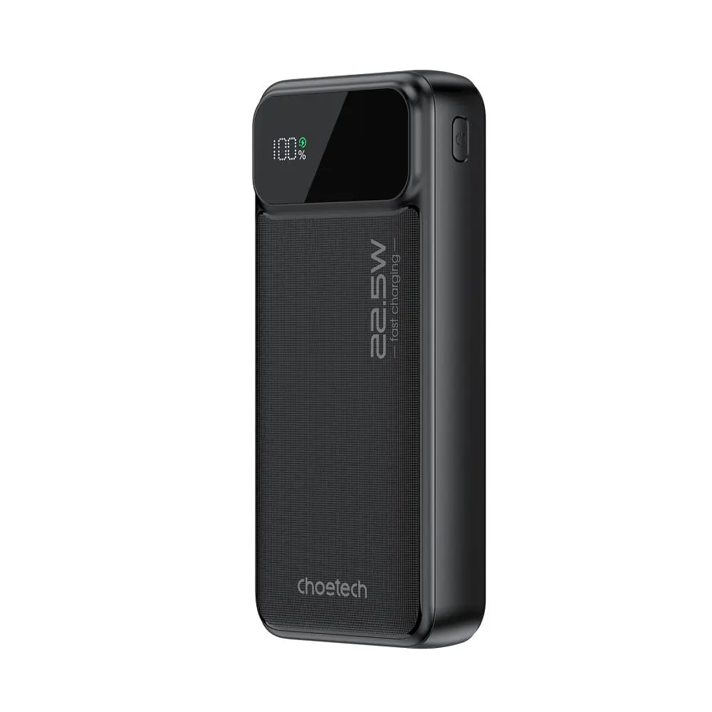 Повербанк 20000 mAh Choetech B729 Black 22.5W QC3.0 PD3.0 (43-00115) - фото 8