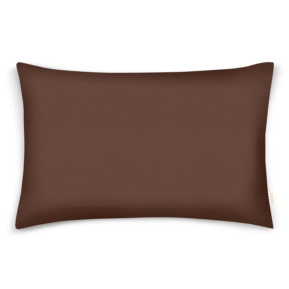 Набір наволочок на подушку 70х70 COCOA BROWN COSAS (4822052411520) - фото 2