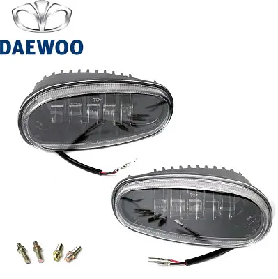 Протитуманні LED Фари для Daewoo Lanos Sens LW 50W 6000K Алюмінієвий корпус (DW-037 LED-W) - фото 3