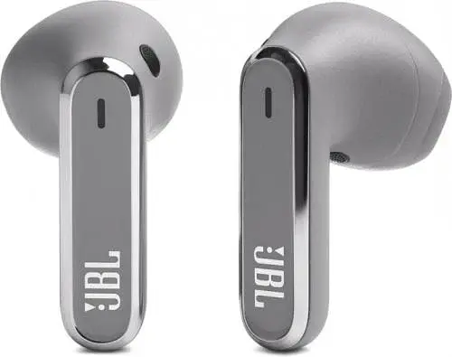 Навушники JBL Live Flex, Silver, Bluetooth, мікрофон, чохол з функцією зарядки, технологія "JBL Deep Bass Sound" (JBLLIVEFLEXSVR) - фото 2