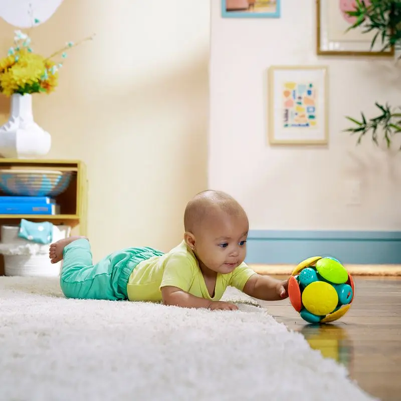 Розвиваючий м’ячик Bright Starts Wobble Bobble (12212) - фото 4