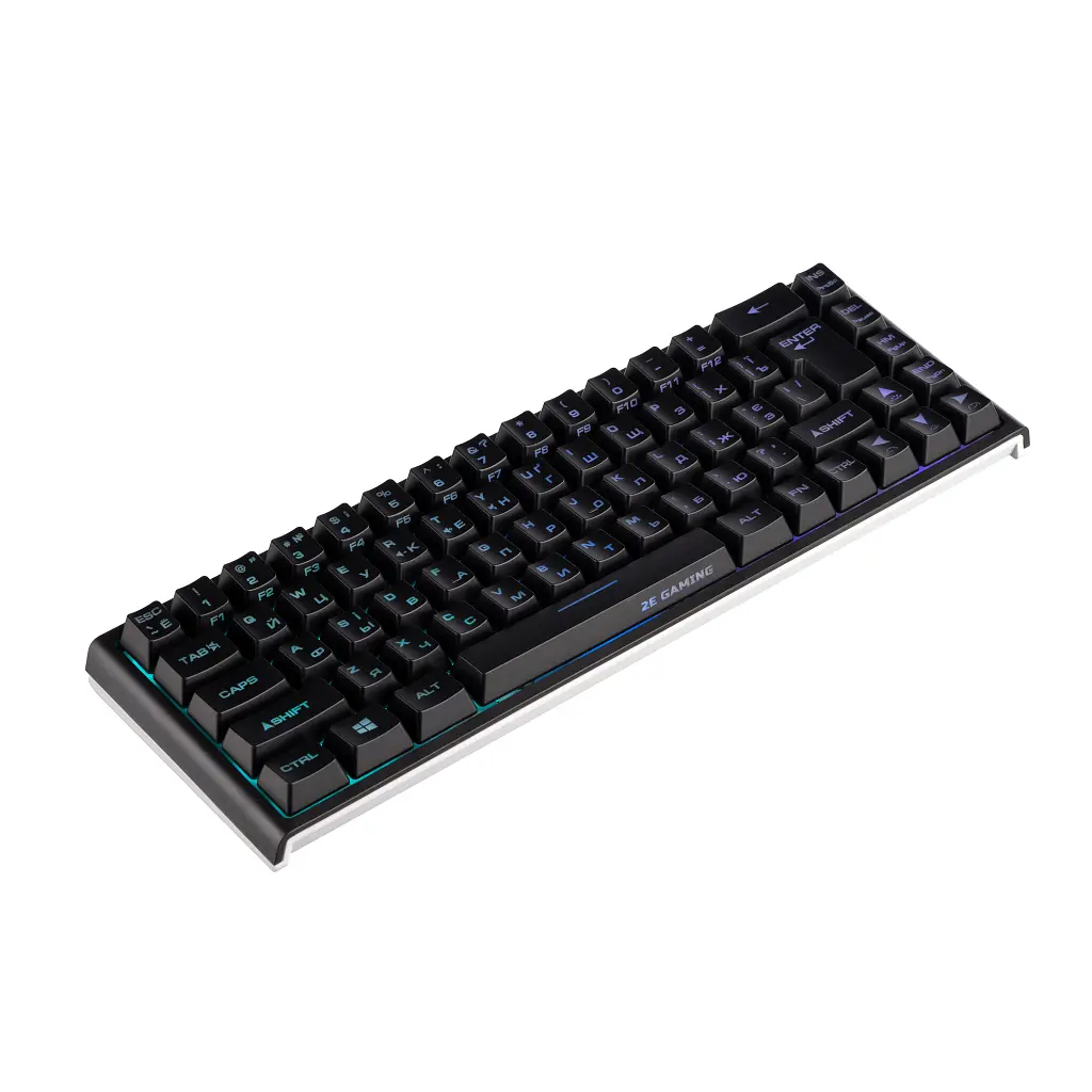 Клавиатура 2E GAMING KG350 RGB 68key USB Black (2E-KG350UBK) - фото 2