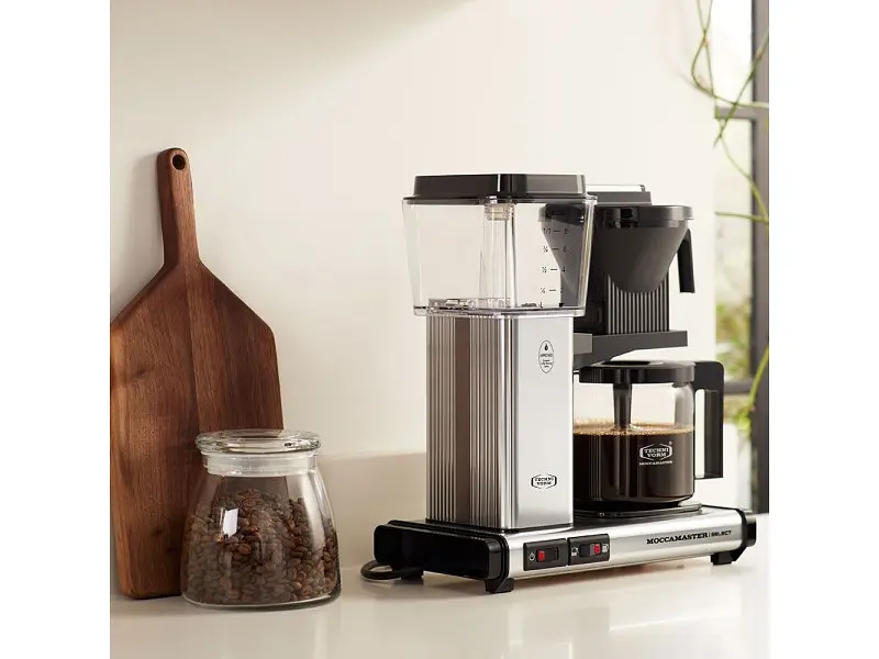 Кавоварка MOCCAMASTER KBG 741 Select Polished Silver - фото 5