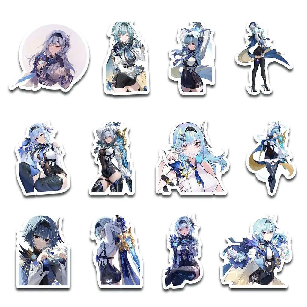 Стикерпак GeekLand Genshin Impact Eola 45 штук (SP WD EL 01) - фото 5