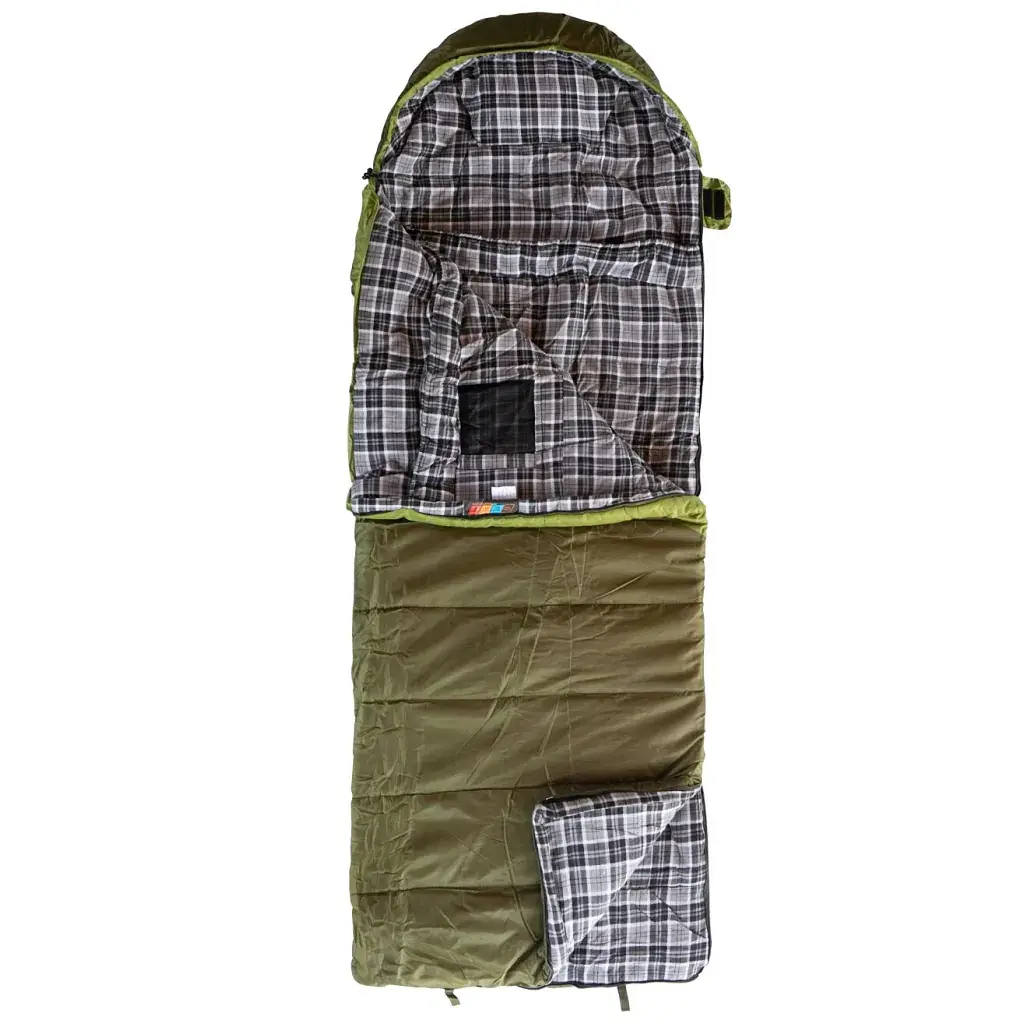 Спальний мішок Tramp Kingwood Regular Olive/Grey L (UTRS-053R-L) - фото 3