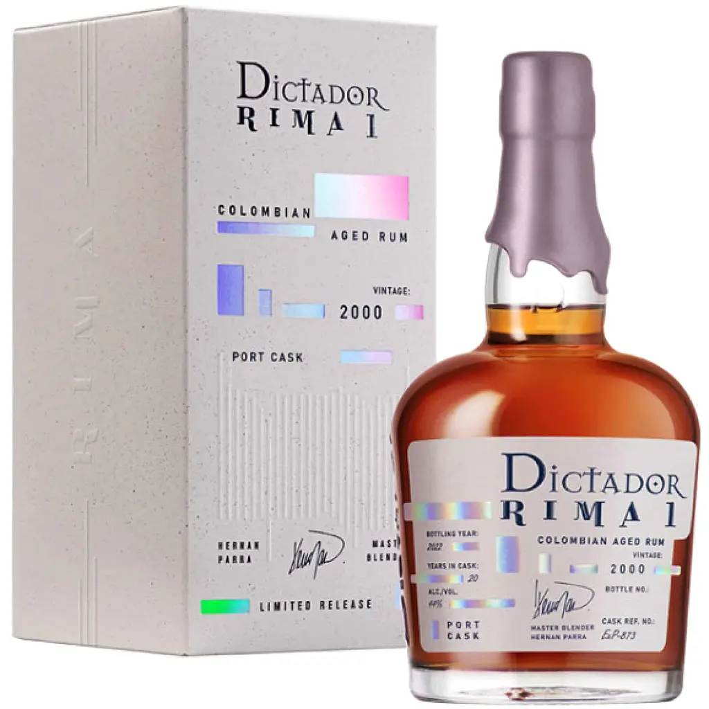 Ром Dictador Rima Port Finish 2000 44% 0.7 л - фото 2