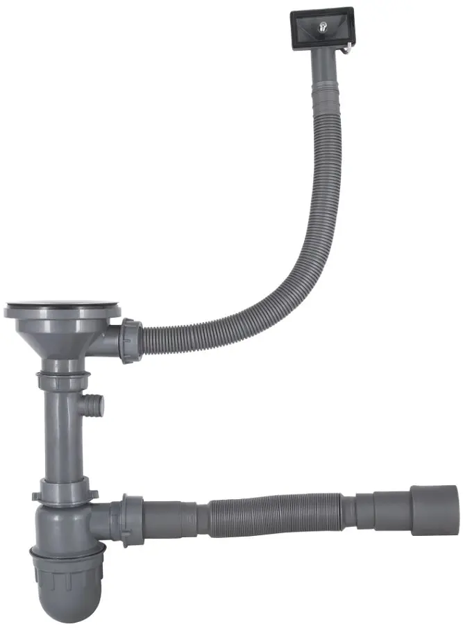 Кухонна мийка Brinex 3838 0,6 мм, врізна BRIN3835SAT06 - фото 4