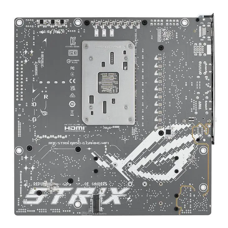 Материнська плата ASUS ROG STRIX B850-G GAMING WIFI (ROG STRIX B850-G GAMING WIFI) (Socket AM5, AMD B850, Micro-ATX) - фото 3