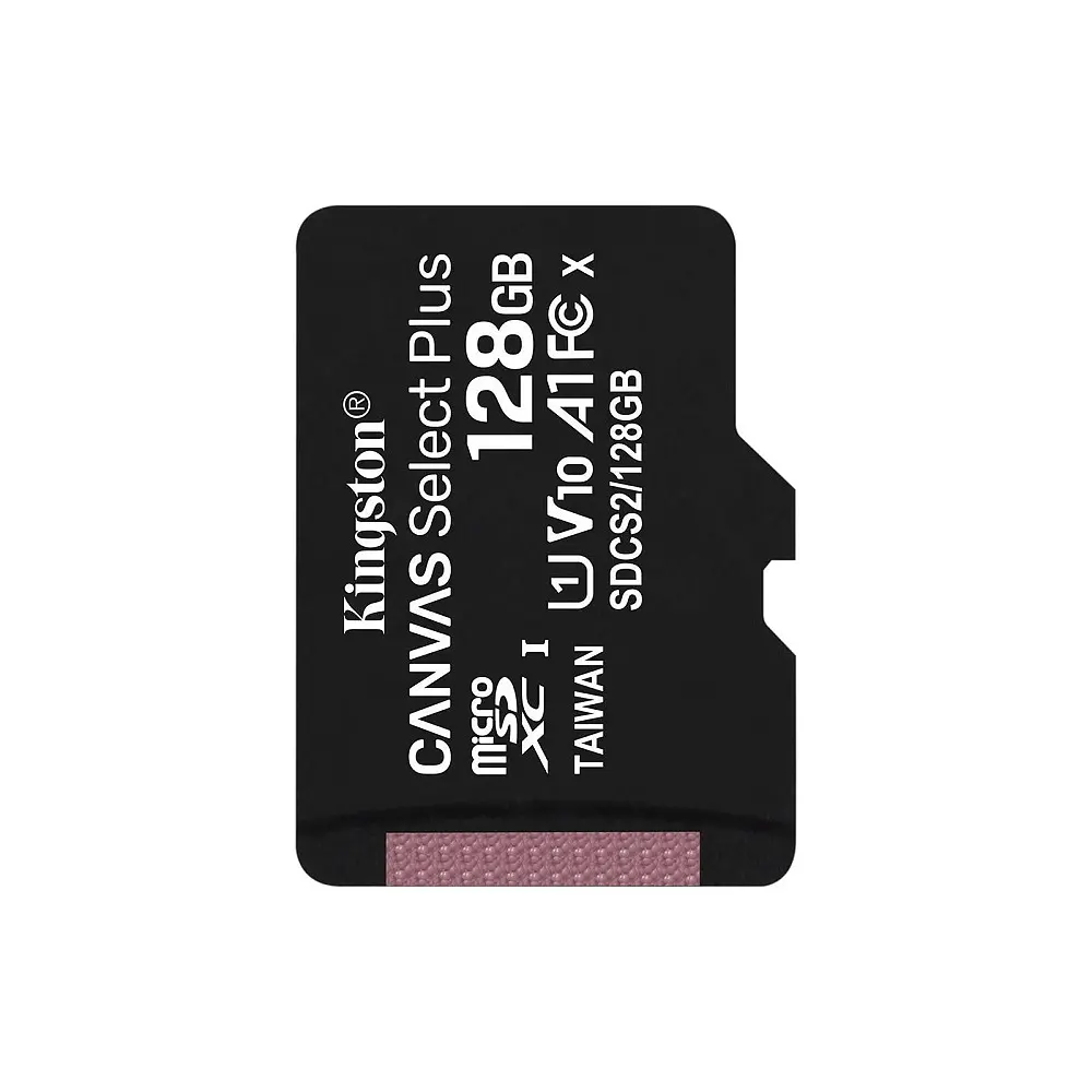 Карта пам’яті miсroSDXC 128GB Kingston TransFlash Memory Card Class 10 A1 Canvas Select Plus (SDCS2/128GBSP) (090-00212) - фото 2