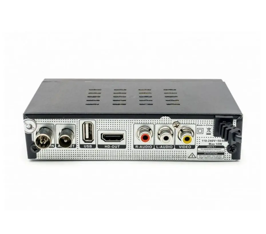 Ефірний цифровий тюнер Т2 ресивер uClan 6701 T2 Metal - фото 2