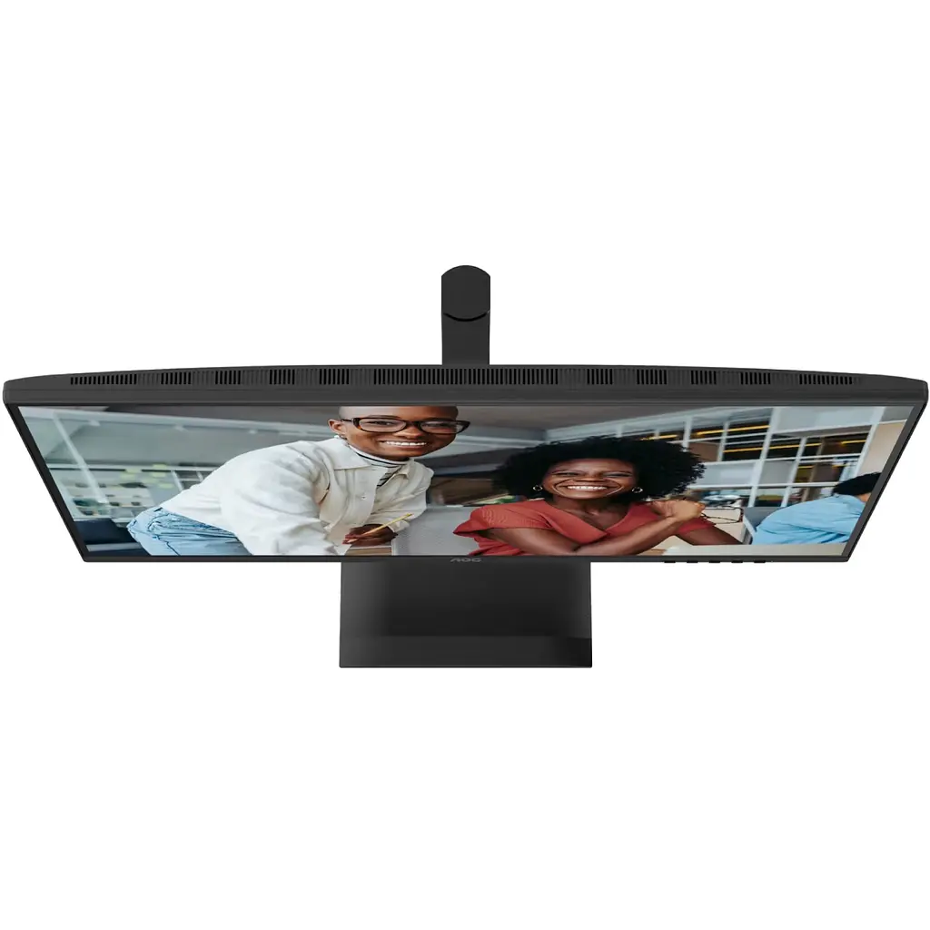 TFT 27" AOC Q27E4U, QHD, 120Hz, HDMI, DP, USB-hub, HAS, Pivot, колонки, чорний - фото 9