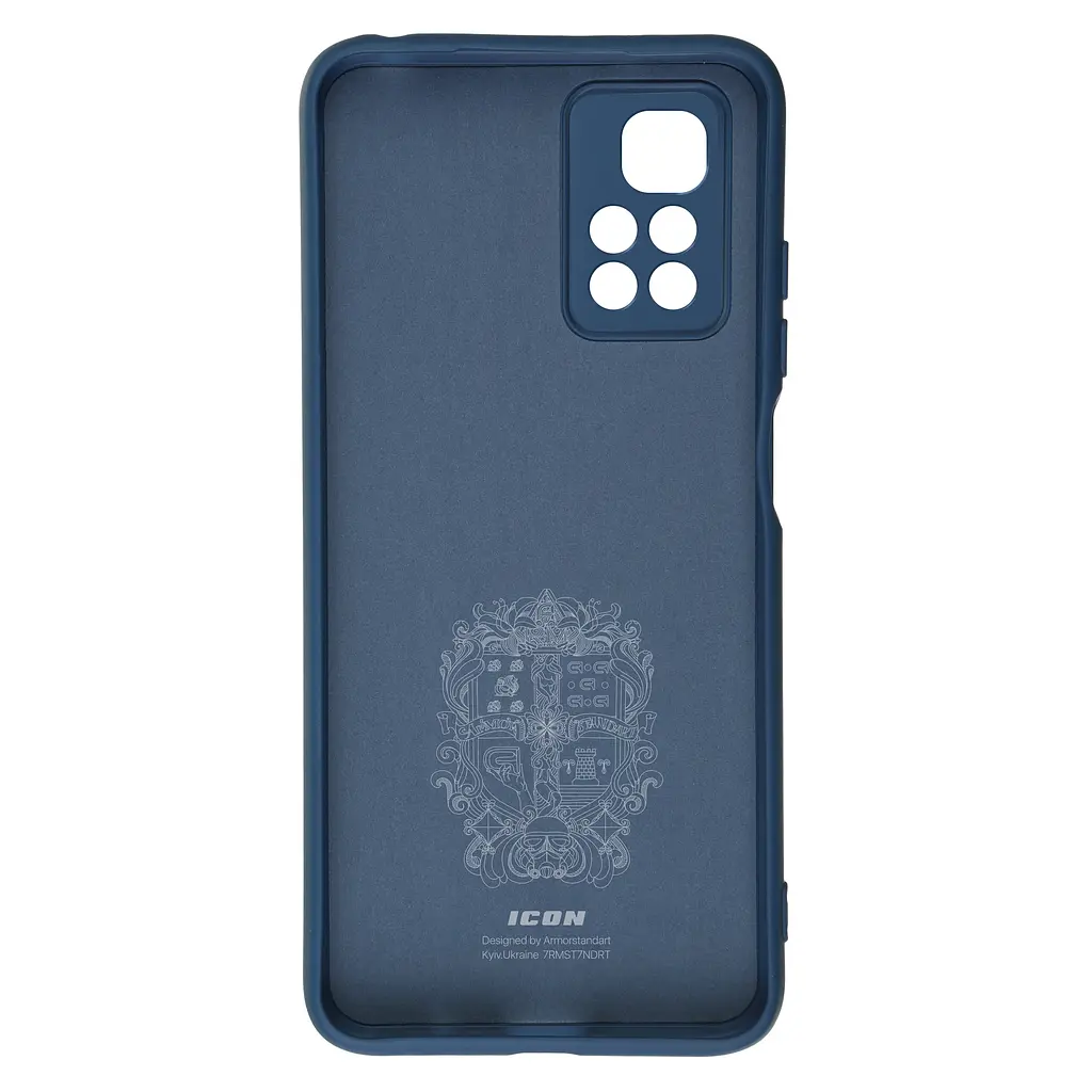 Чехол ArmorStandart ICON для Xiaomi Redmi 10/10 2022 Camera cover Dark Blue (ARM59835) - фото 2