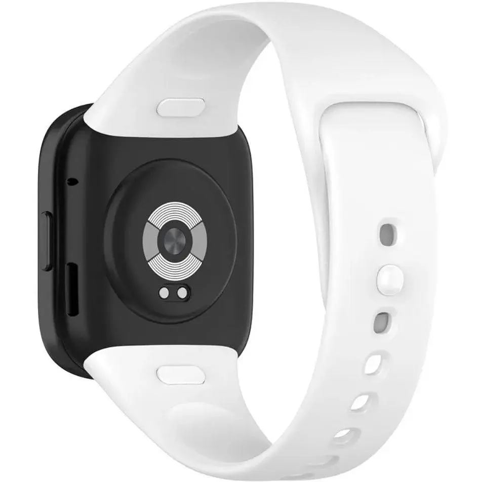 Силіконовий ремінець BeCover для Xiaomi Redmi Watch 3 White (710967) - фото 2