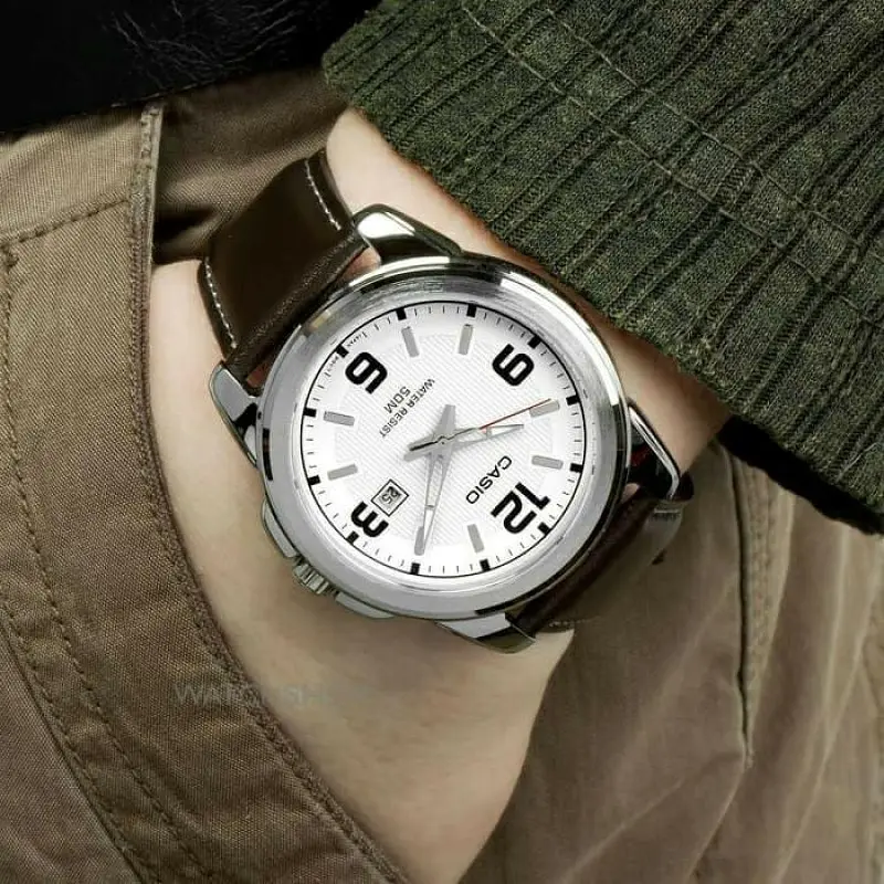 Годинники наручні чоловічі класичні Японія Оригінал Casio Collection MTP-1314PL-7AVEF модуль (2784) - фото 7