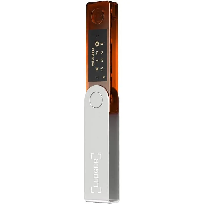 Апаратний гаманець для криптовалют Ledger Nano X Blazing Orange (LNXBO) - фото 4