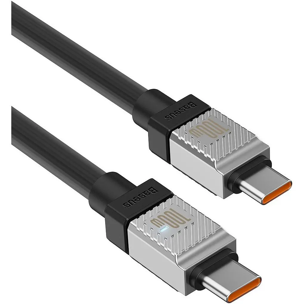 Кабель Baseus CoolPlay Series USB-C to USB-C 100W 1m Black [CAKW000201] [141248] - фото 2