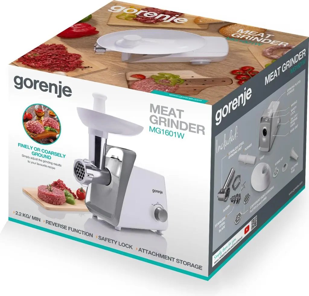 М`ясорубка Gorenje MG1601W - фото 10