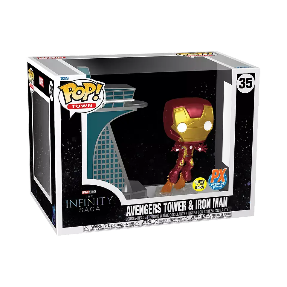 Фигурка Funko Pop Мстители Железный человек Avengers Iron Man 15 см Exclusive A IM 35E - фото 4