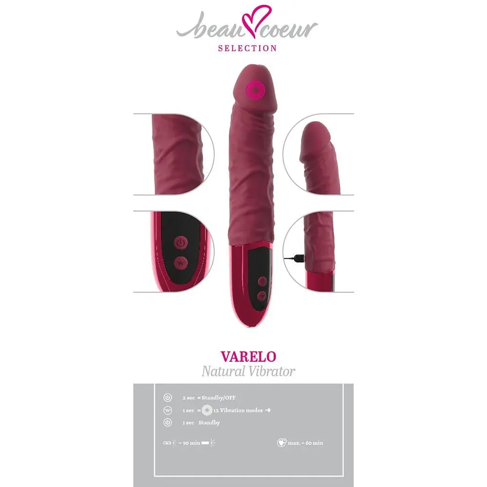Вібратор Beau coeur Varelo Natural Vibr - фото 10